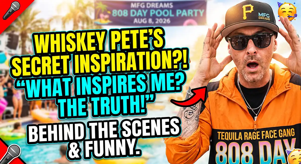 Behind the Beats: Whiskey Pete's Wild Inspiration | 808 Day Pool Party 2026 (8/8/26)
