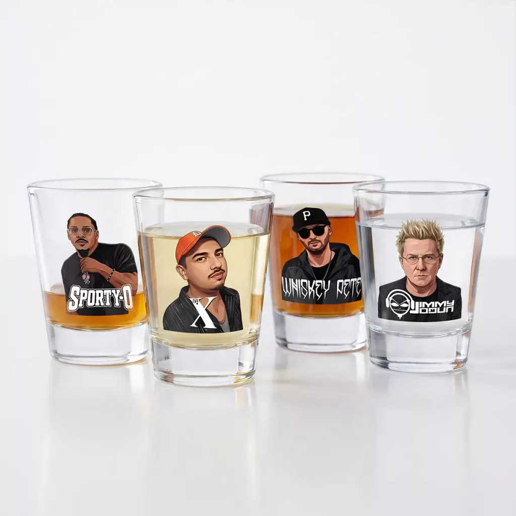 808-Day Headliner Shotglasses